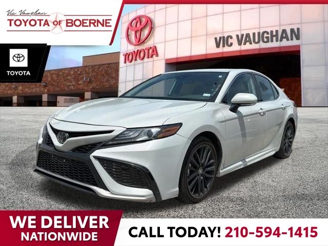White 2024 Toyota Camry Sedan Front-Wheel Drive 8-Speed Automatic