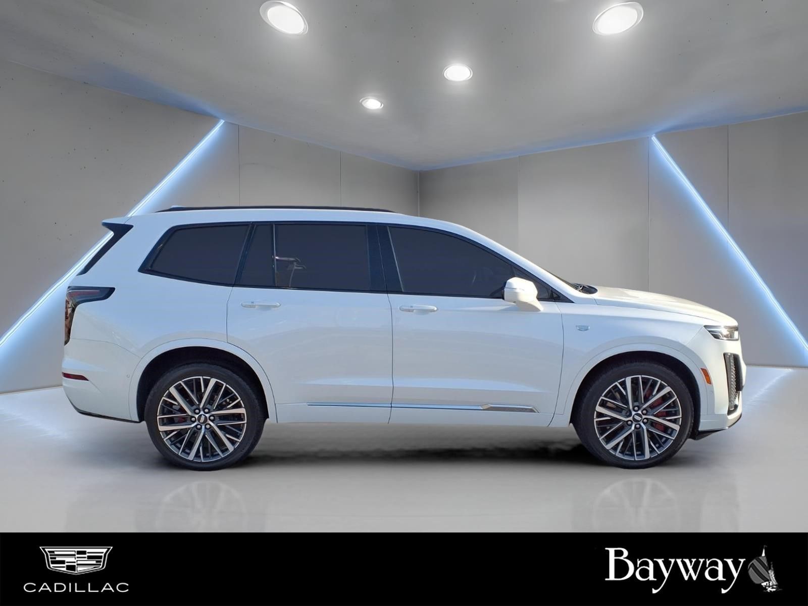 2024 Cadillac XT6 Sport White at Tom Peacock Cadillac