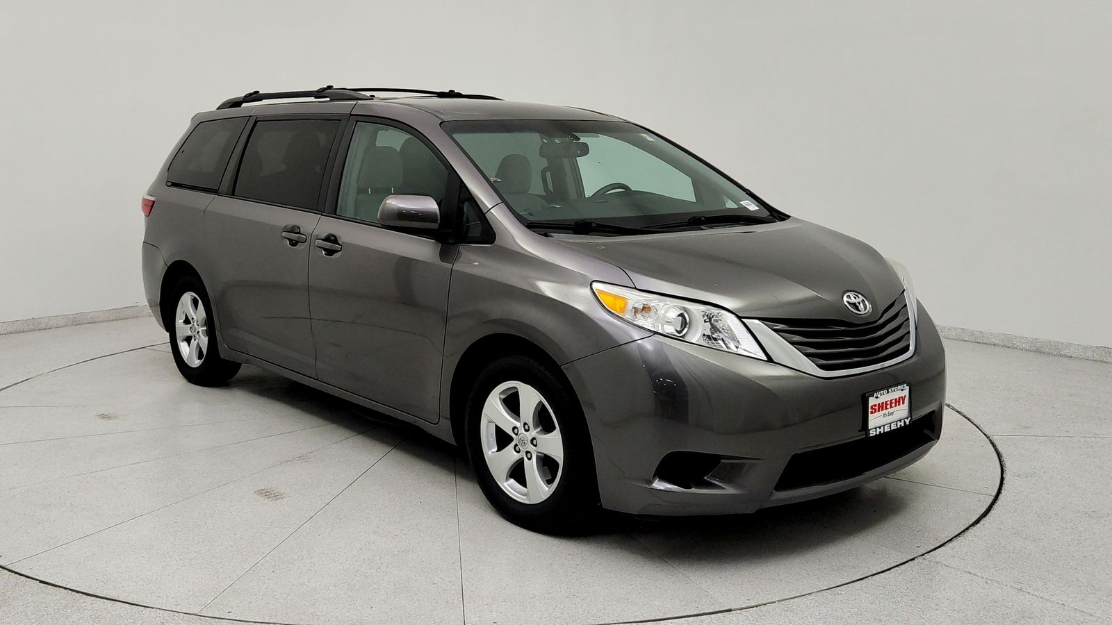 Predawn Gray Mica 2015 Toyota Sienna LE 7-Passenger Auto Access Seat Minivan Front-Wheel Drive 6-Speed Automatic Overdrive
