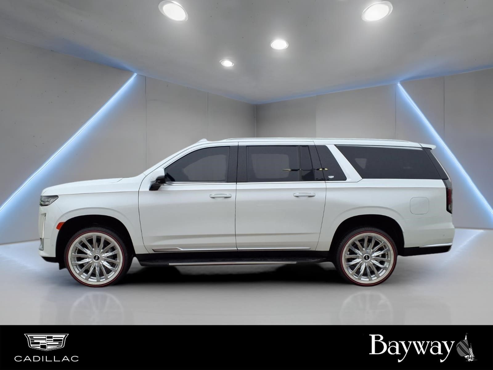 2022 Cadillac Escalade ESV Premium White at DeMontrond Automotive Group