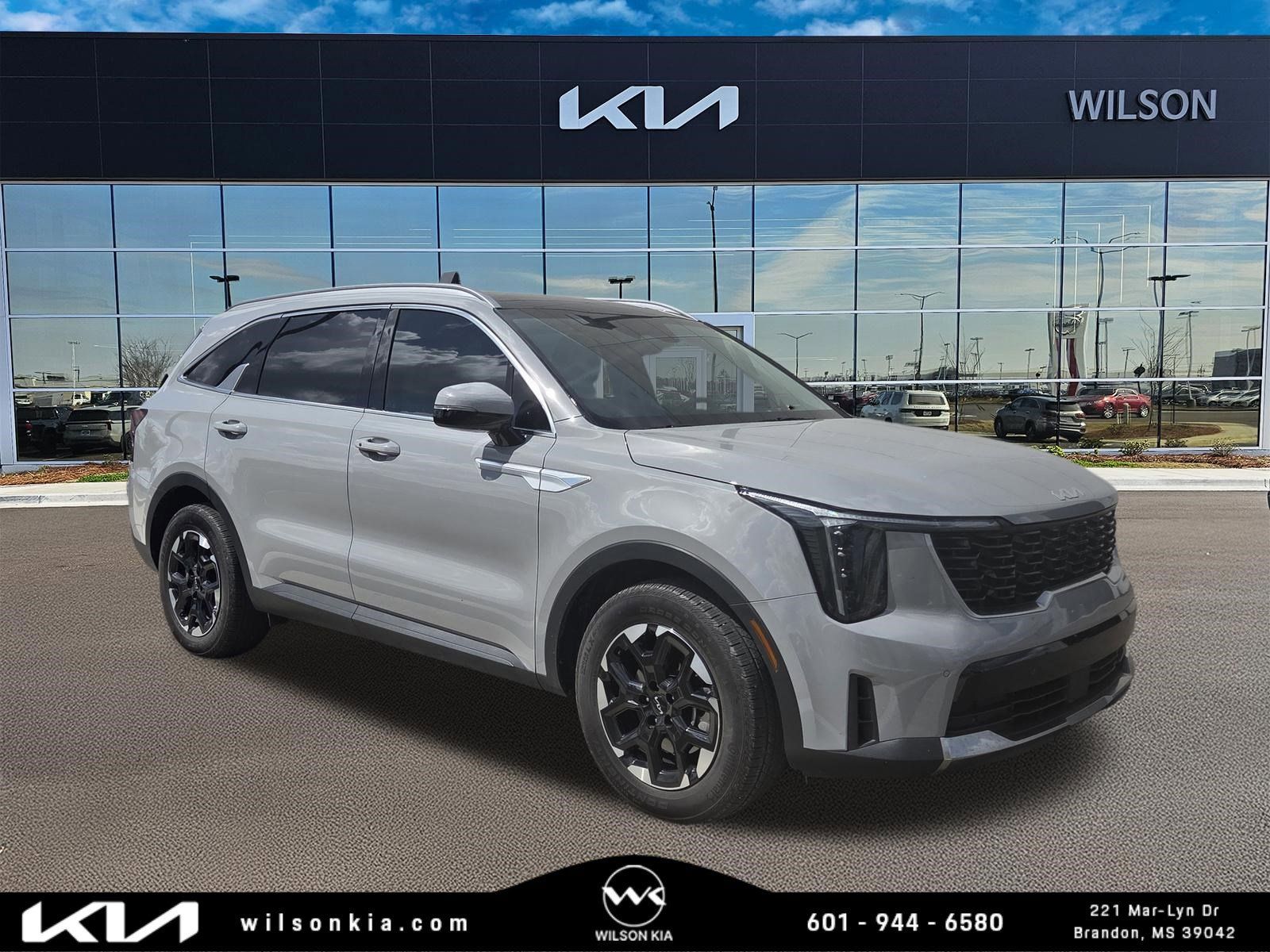 Wolf Gray 2025 Kia Sorento S FWD SUV / Crossover Front-Wheel Drive 8-Speed Automatic