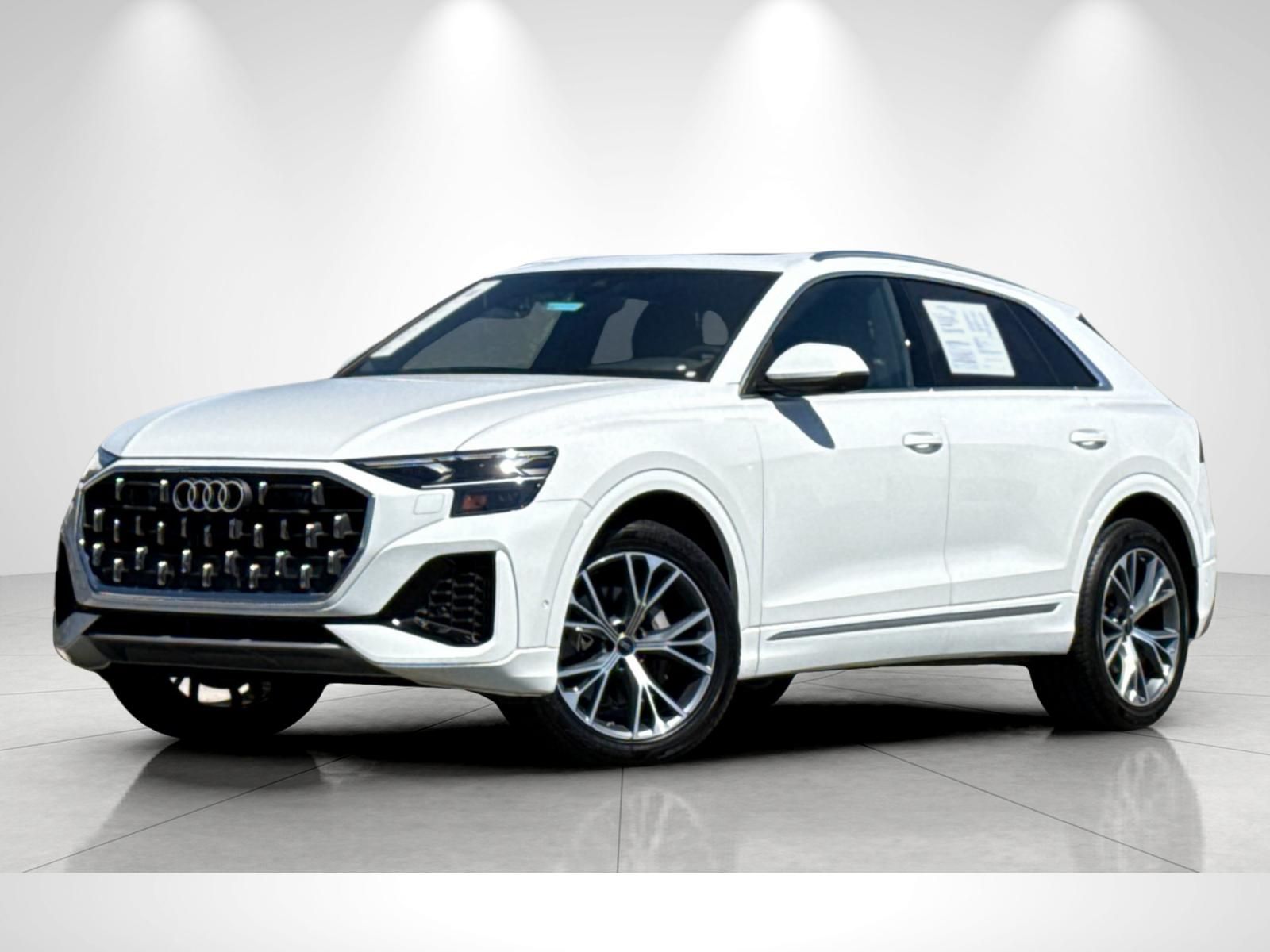 Carrara White 2025 Audi Q8 SUV / Crossover All-Wheel Drive 8-Speed Automatic