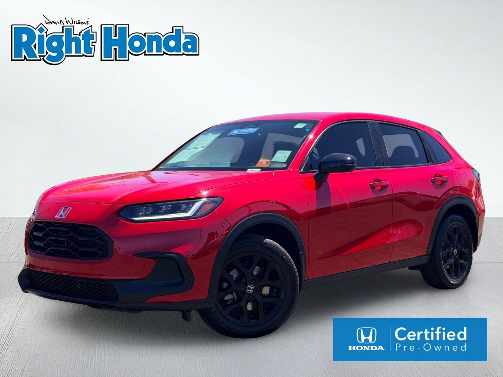 Milano Red 2024 Honda HR-V Sport AWD SUV / Crossover All-Wheel Drive Continuously Variable Transmission