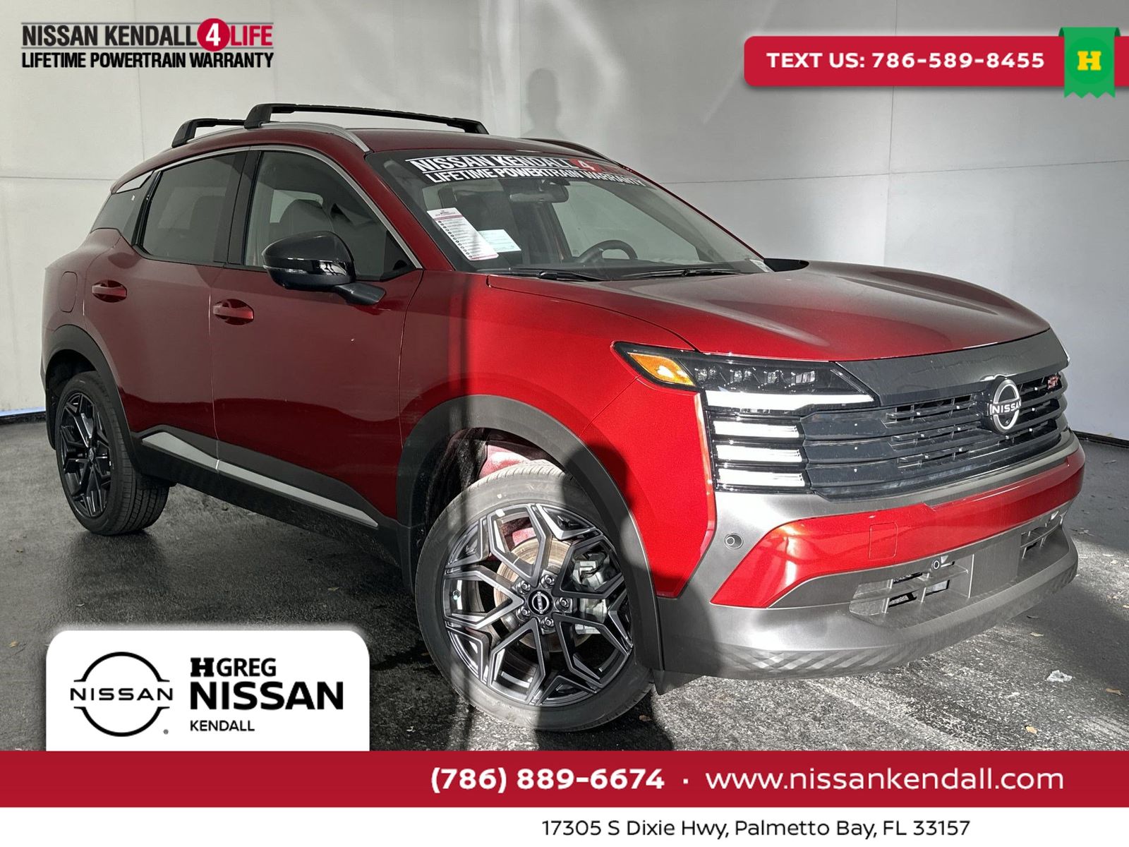 Red (Scarlet Ember Tintcoat) 2026 Nissan Kicks SUV / Crossover Front-Wheel Drive Continuously Variable Transmission