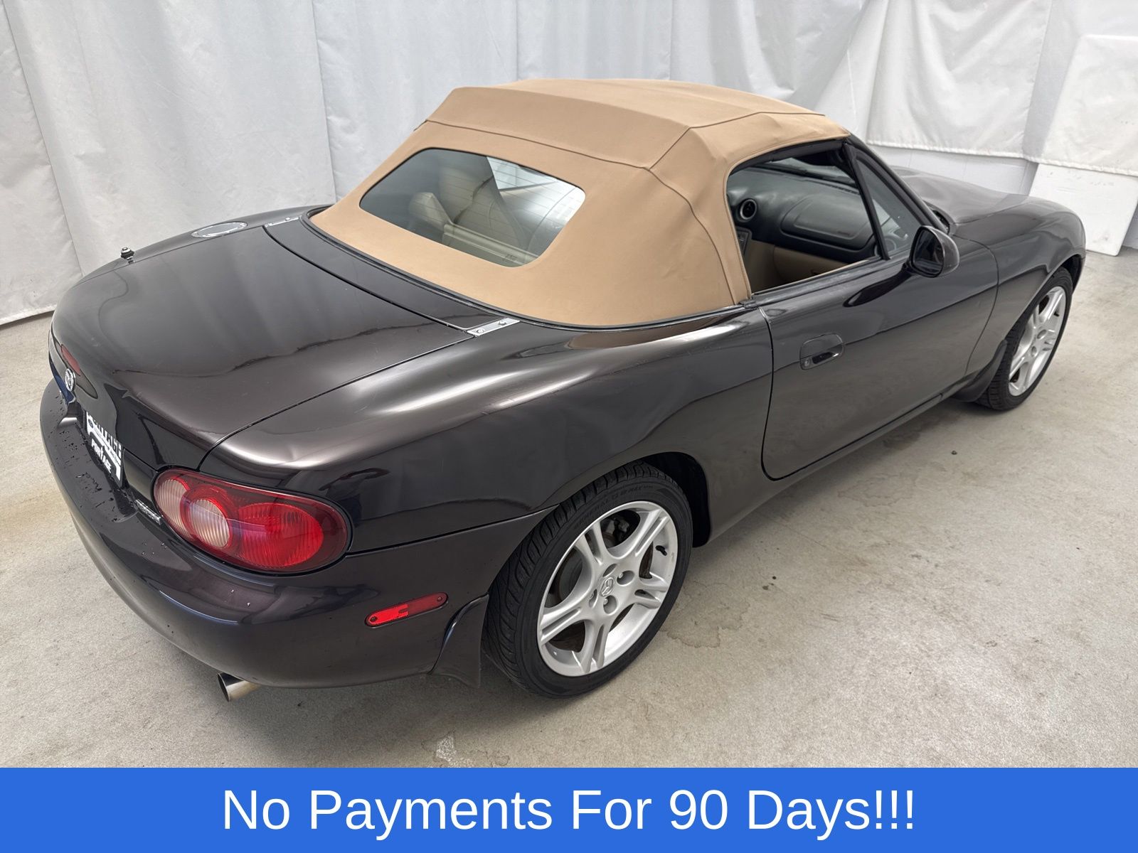 Used 2005 Mazda Miata LS with VIN JM1NB353550410756 for sale in Portage, WI
