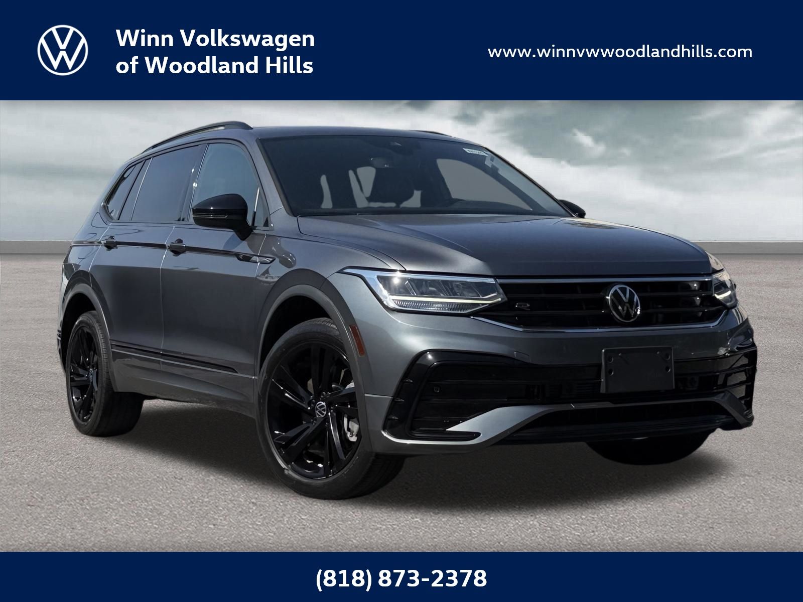 2023 Volkswagen Tiguan 2.0T SE R-Line Black