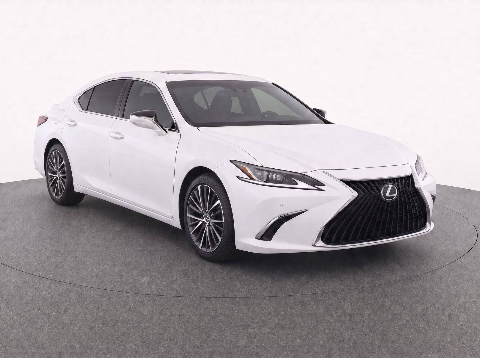 White Pearl 2025 Lexus ES Sedan Front-Wheel Drive 8-Speed Automatic