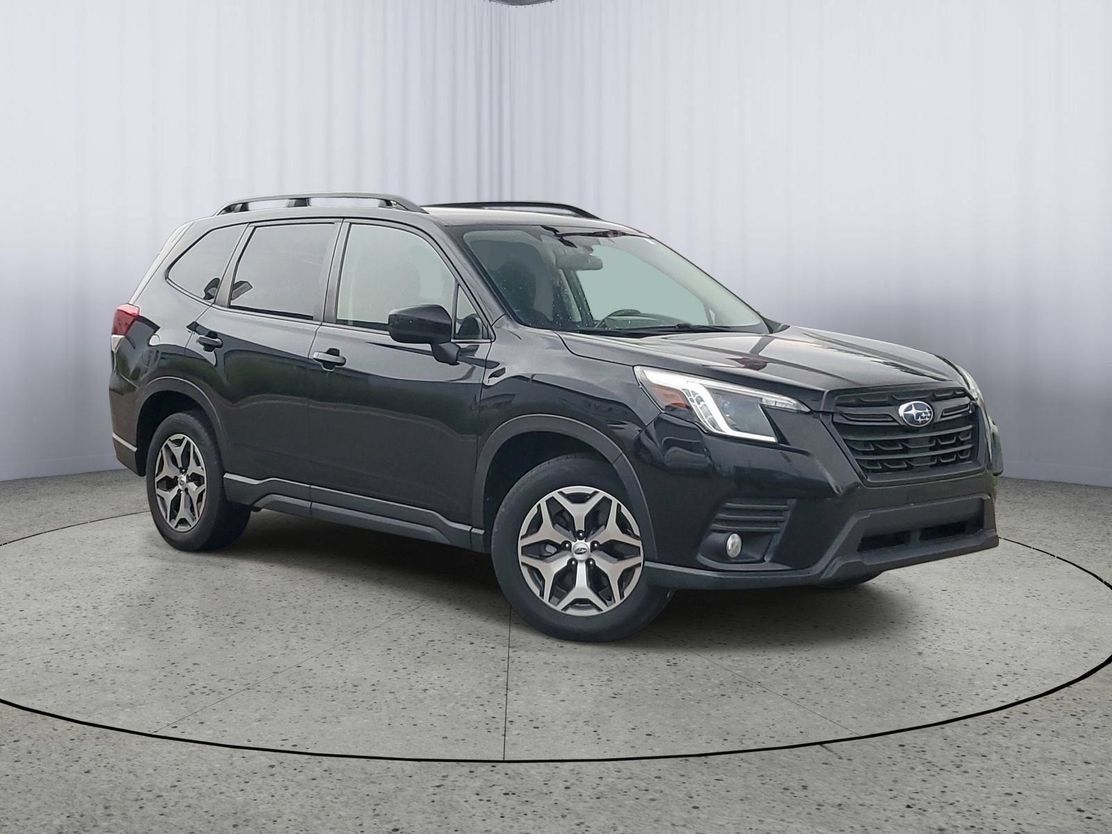Crystal Black Silica 2023 Subaru Forester SUV / Crossover All-Wheel Drive Continuously Variable Transmission