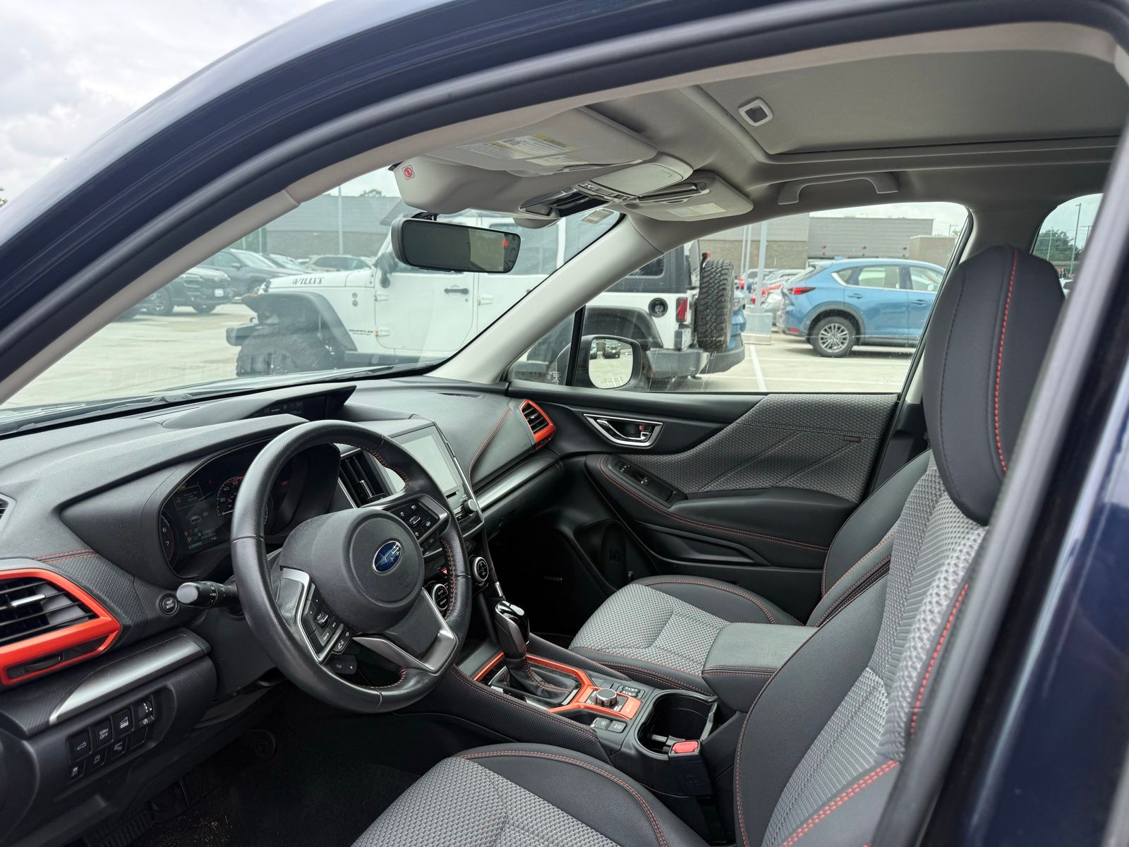 Used 2021 Blue Subaru Sport image 8