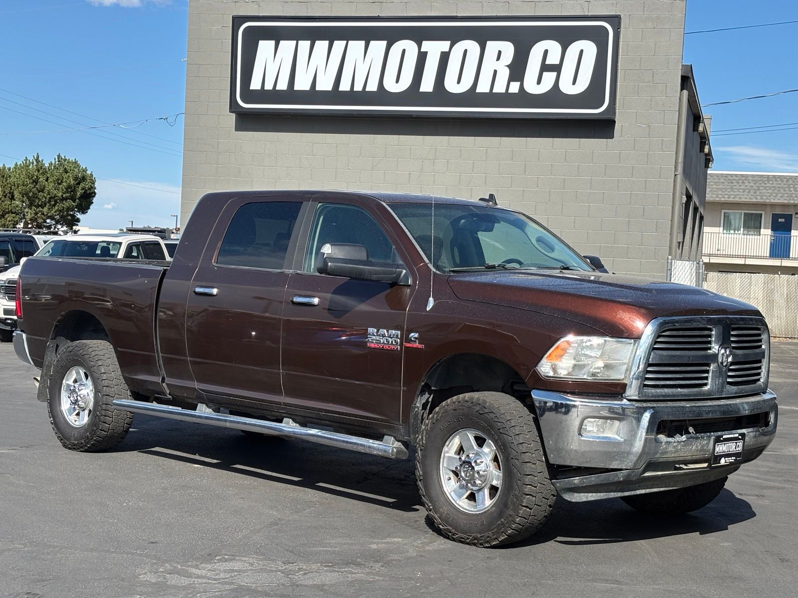 Western Brown 2013 RAM 2500 Pickup Truck Four-Wheel Drive 6-Speed Automatic