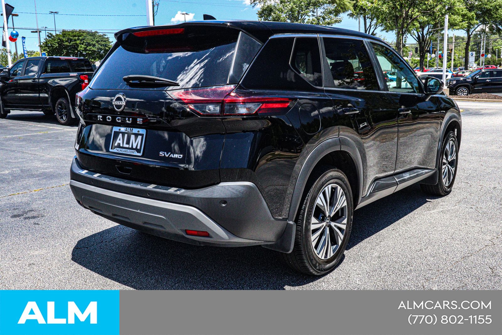 Used 2023 Black Nissan SV image 7