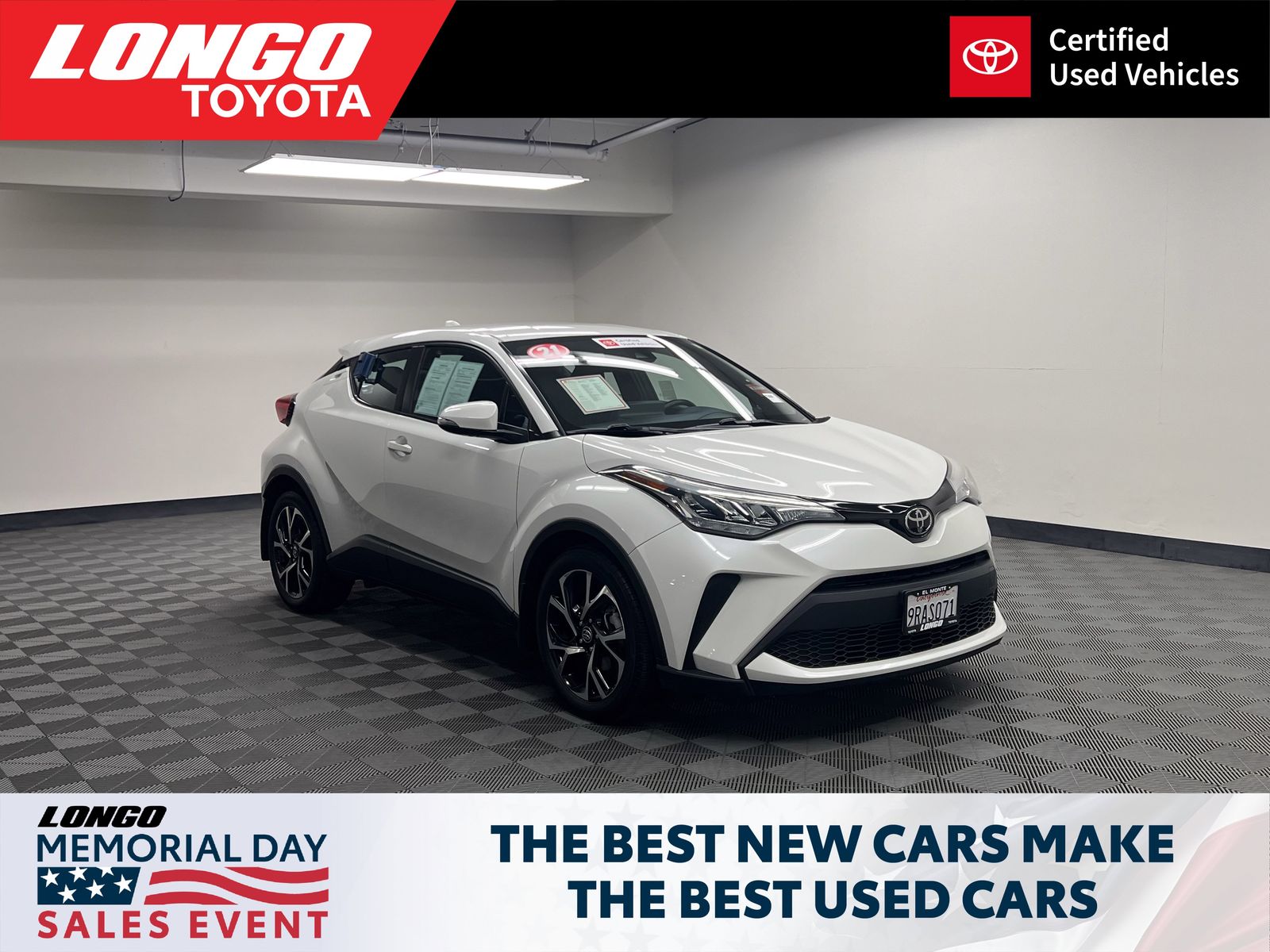 used 2021 Toyota C-HR car, priced at $23,788