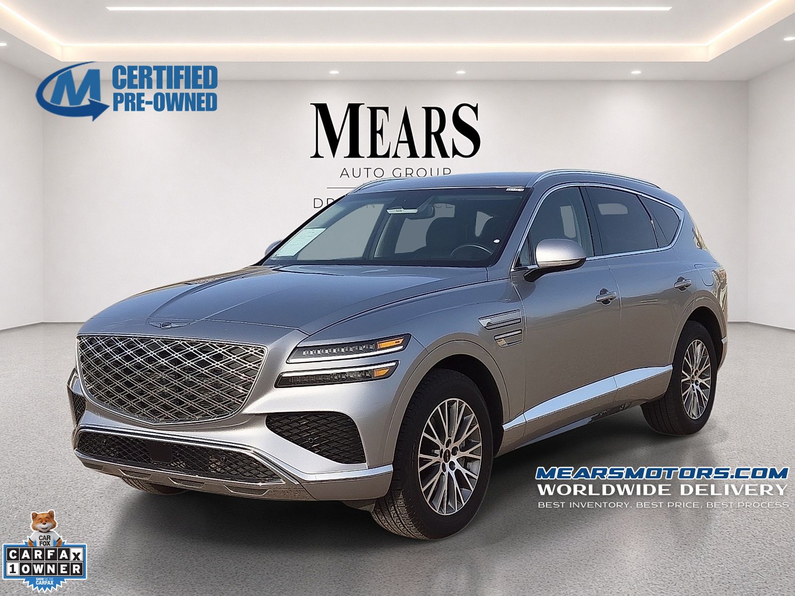 Savile Silver 2025 Genesis GV80 SUV / Crossover All-Wheel Drive 8-Speed Automatic