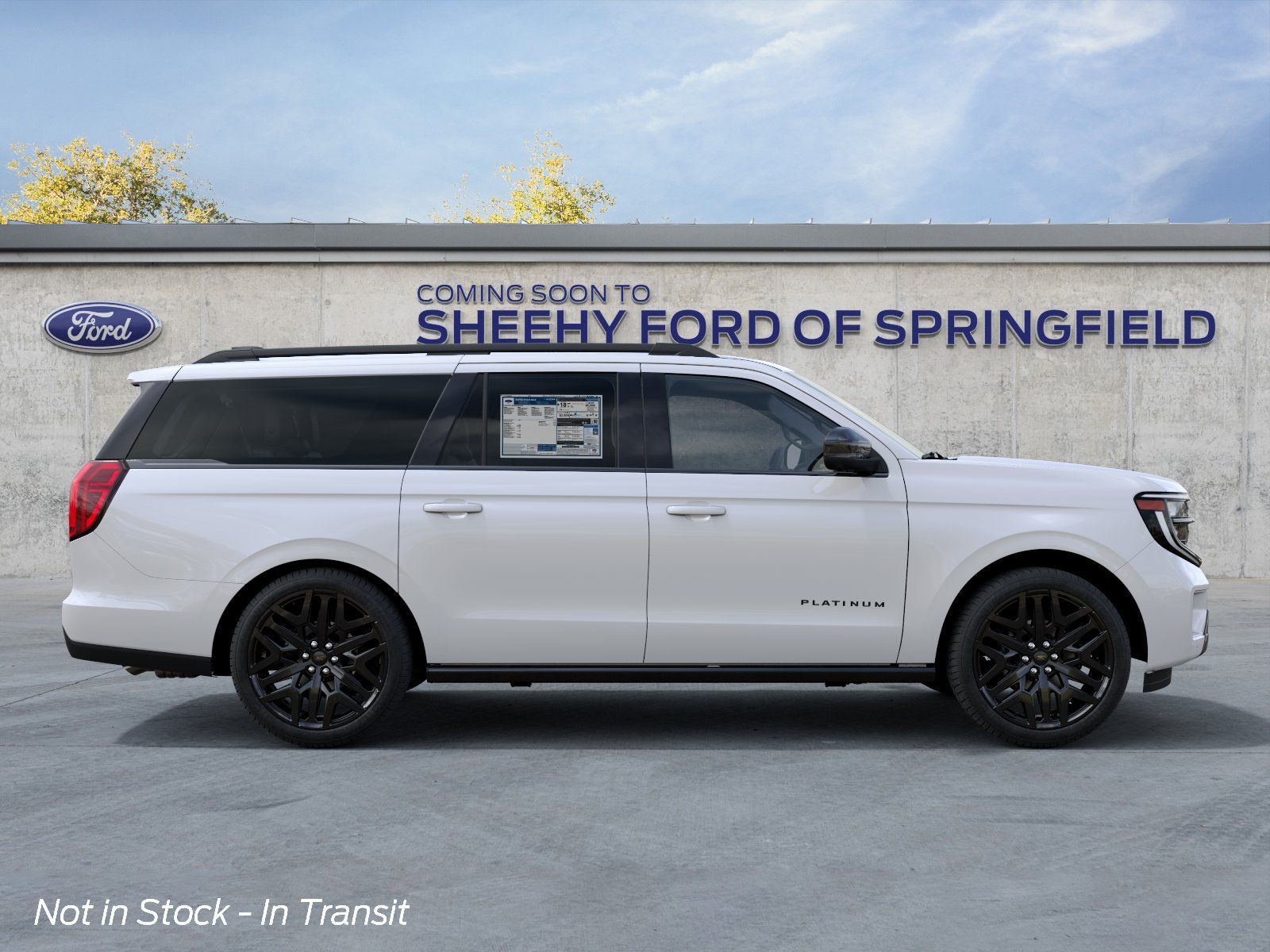 New 2027 Star White Metallic Tri-Coat Ford Platinum image 8