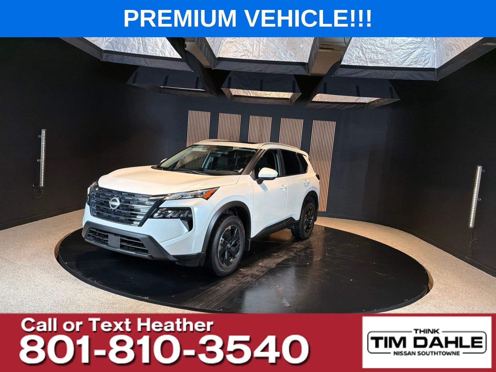 Everest White Pearl 2024 Nissan Rogue SUV / Crossover All-Wheel Drive Automatic