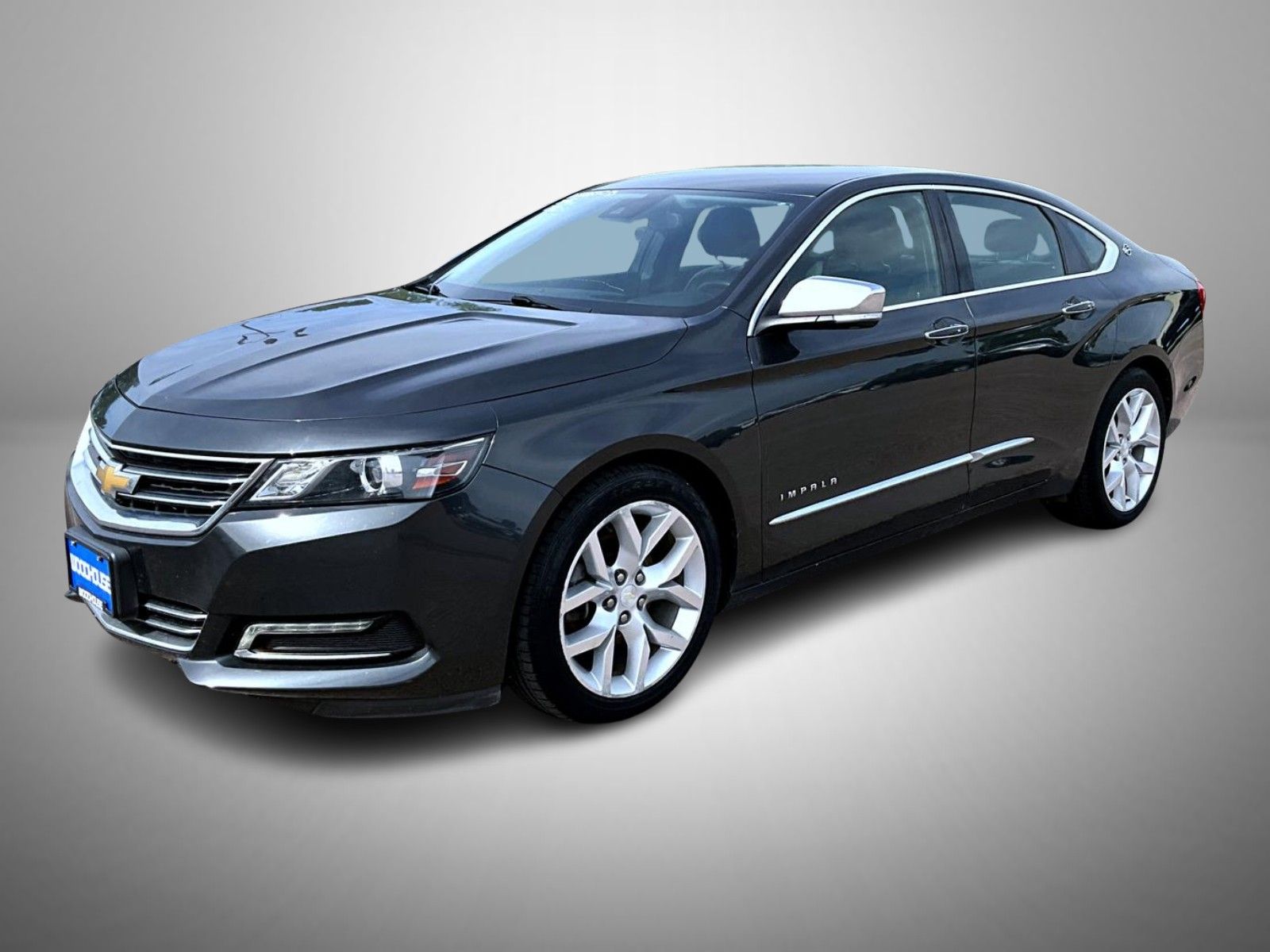 Ashen Gray Metallic 2015 Chevrolet Impala LTZ 2LZ FWD Sedan Front-Wheel Drive 6-Speed Automatic Overdrive