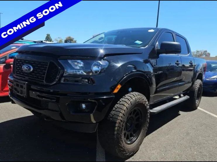 Shadow Black 2020 Ford Ranger Pickup Truck Four-Wheel Drive Automatic