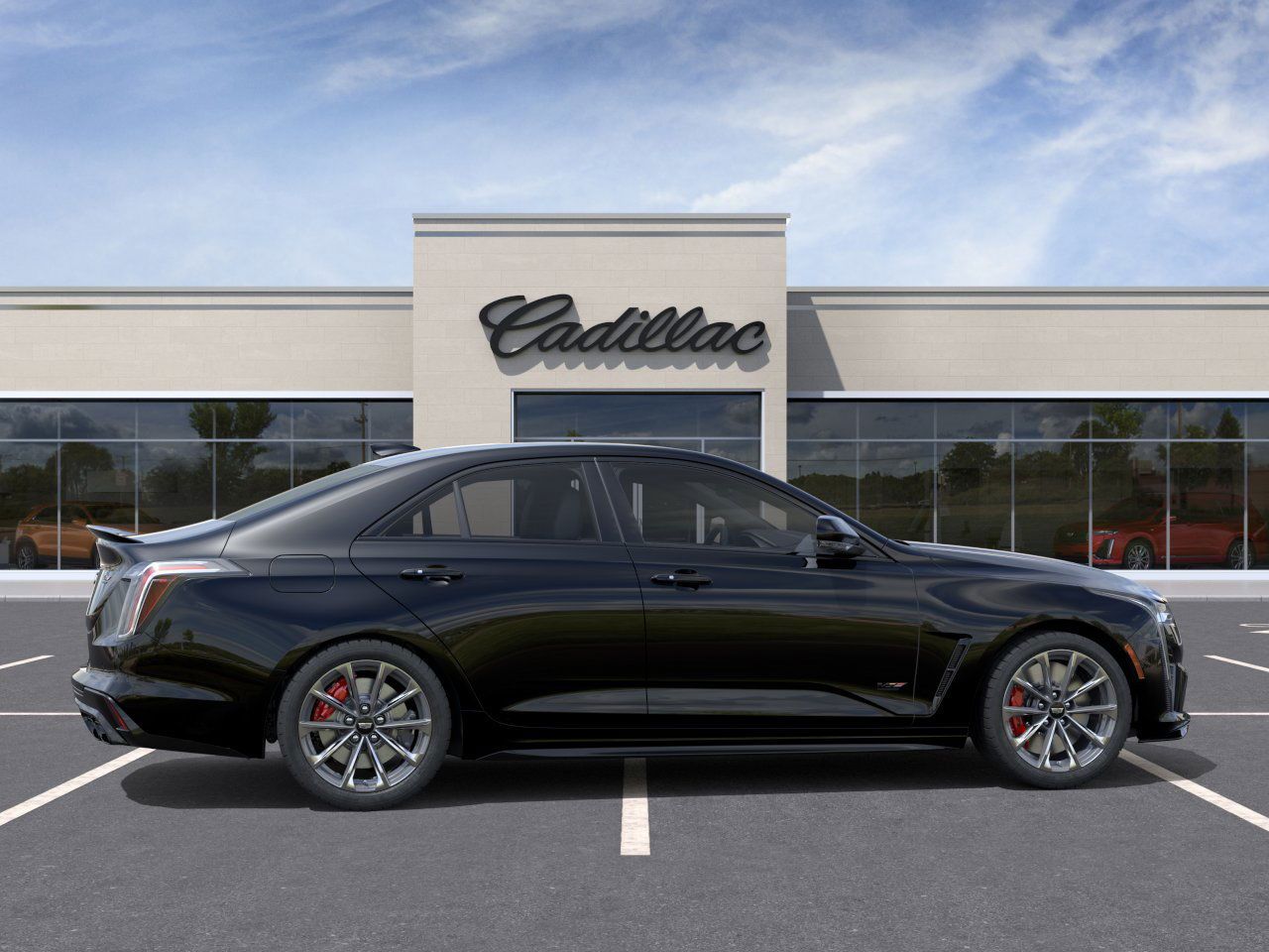2026 Cadillac CT4 V-Series Black at Ross Downing Buick GMC