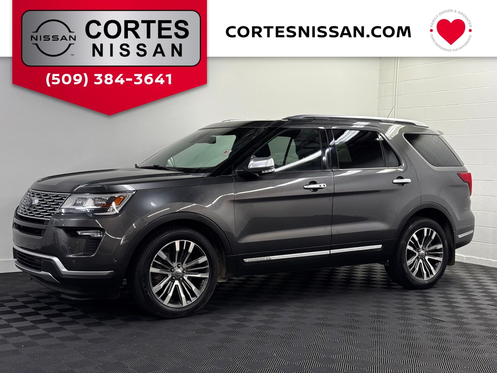 Gray (Magnetic Metallic) 2018 Ford Explorer SUV / Crossover All-Wheel Drive 6-Speed Automatic