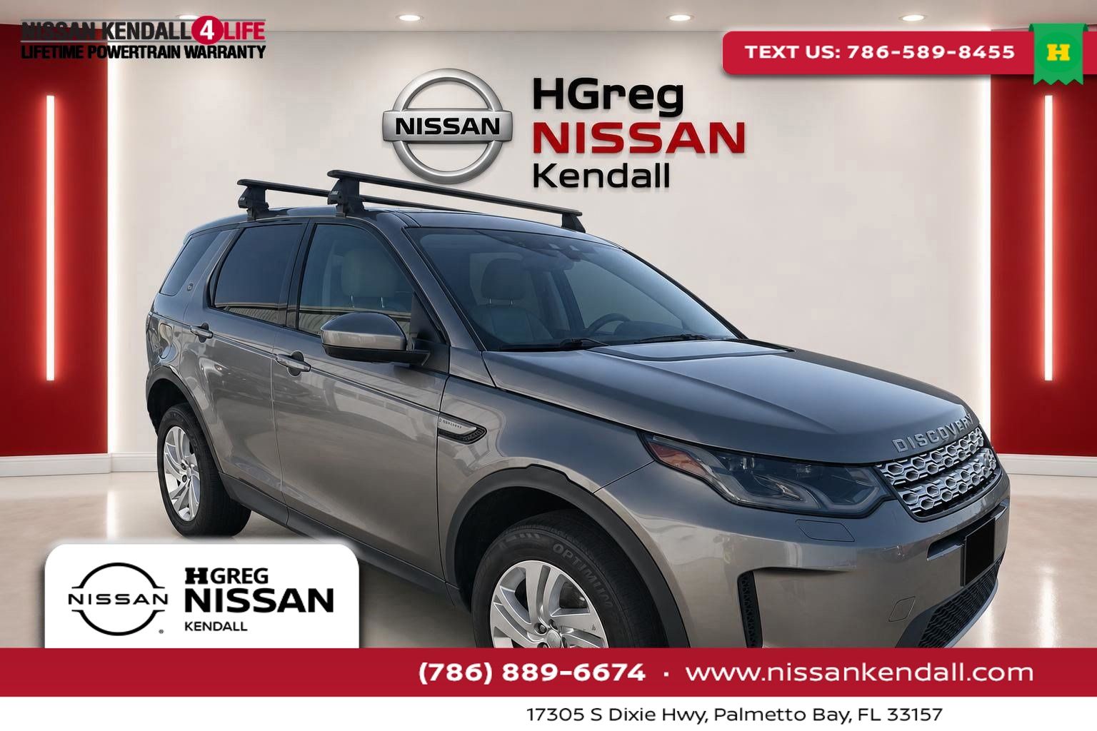 Gray 2020 Land Rover Discovery Sport SUV / Crossover All-Wheel Drive 9-Speed Automatic