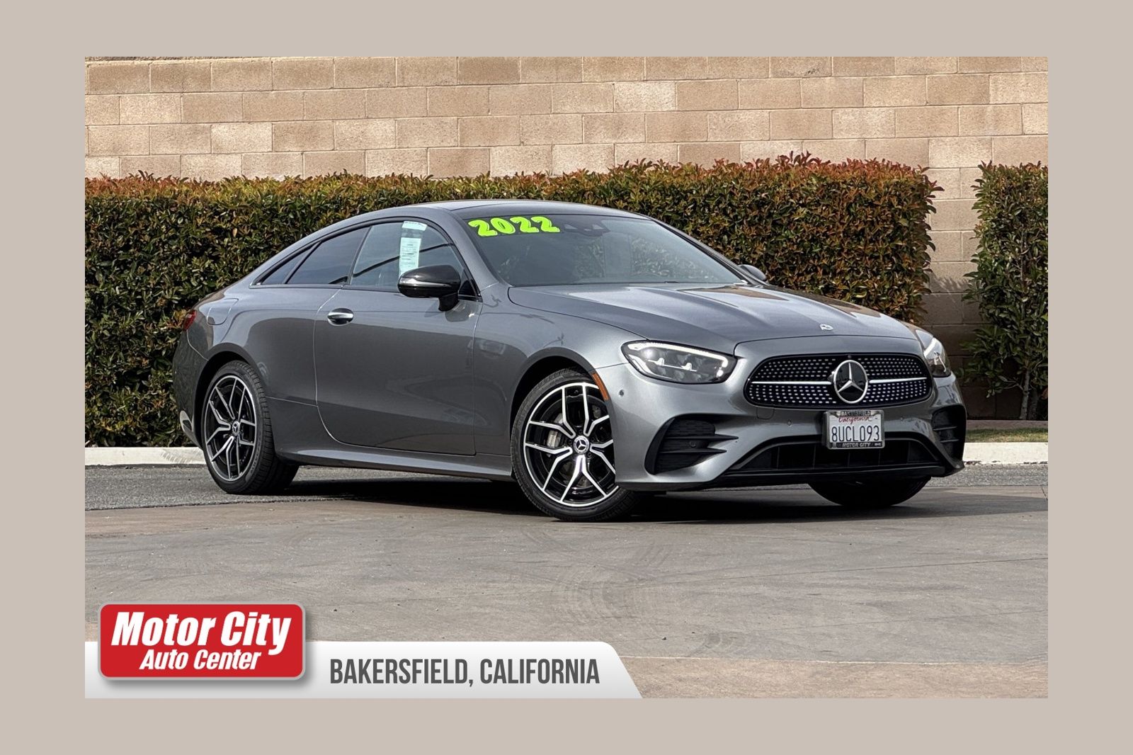 2022 Mercedes-Benz E-Class E 450 4MATIC Coupe AWD