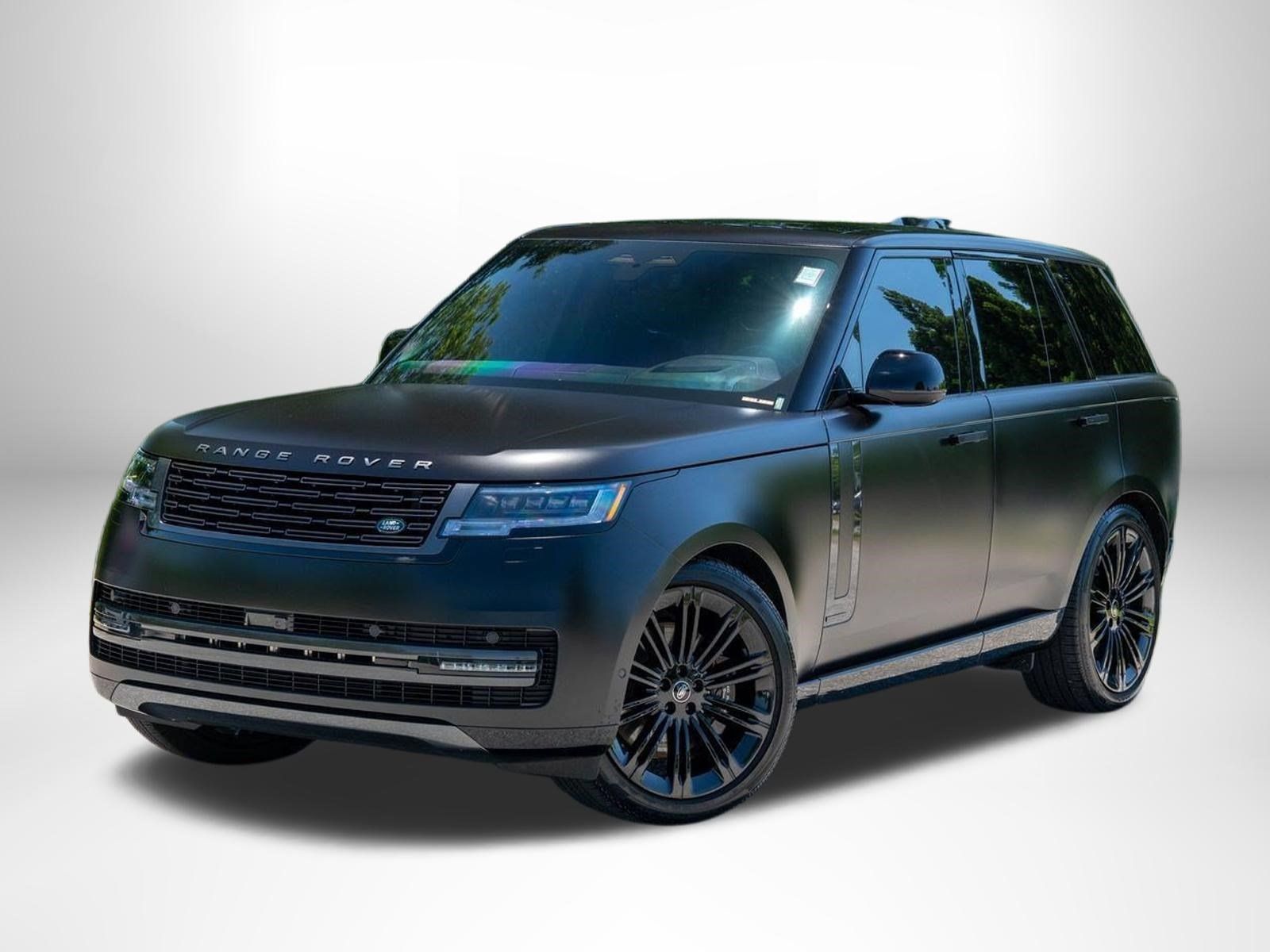 Obsidian Black SV Bespoke Ultra Metallic Satin 2025 Land Rover Range Rover SUV / Crossover All-Wheel Drive 8-Speed Automatic