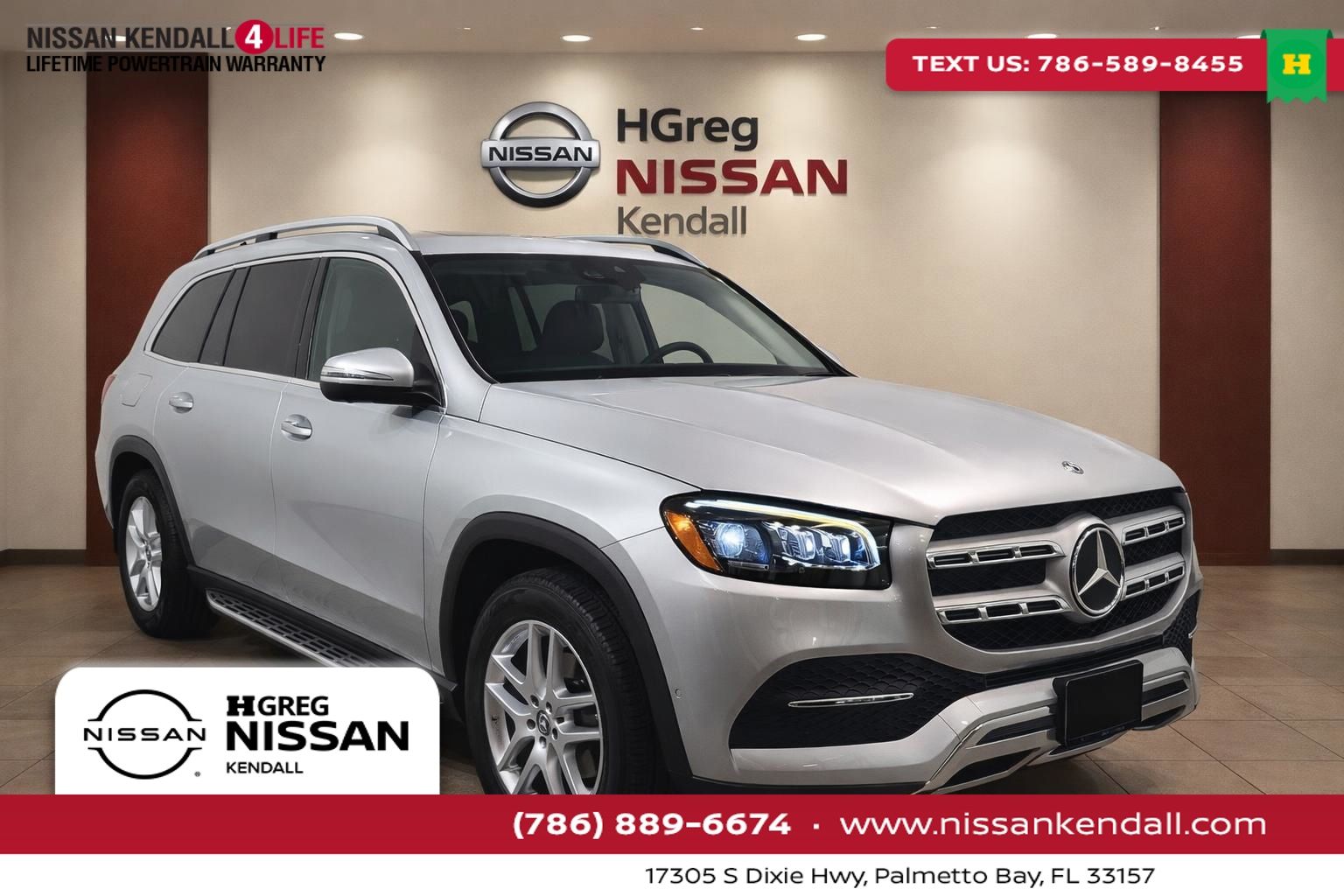 Silver 2020 Mercedes-Benz GLS SUV / Crossover All-Wheel Drive 9-Speed Automatic