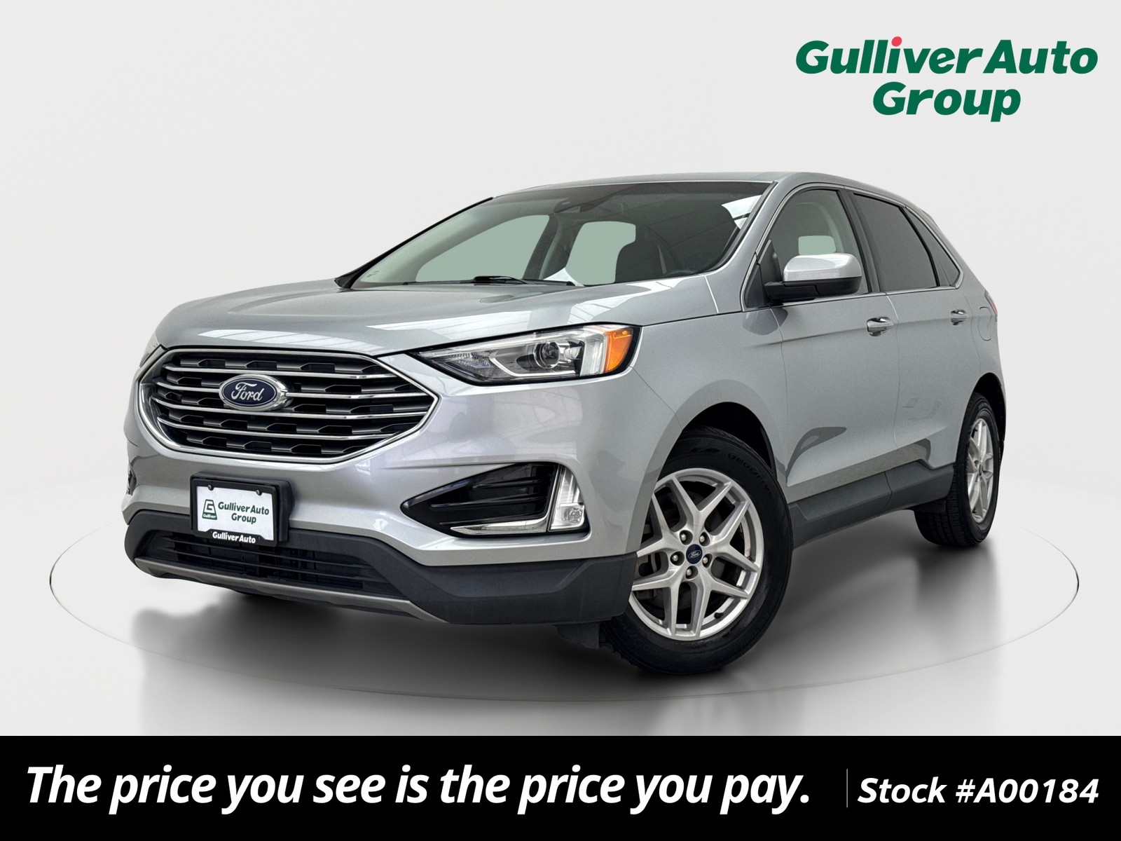 Red (Burgundy Velvet Metallic Tinted Clearcoat) 2021 Ford Edge SEL AWD SUV / Crossover All-Wheel Drive 8-Speed Automatic