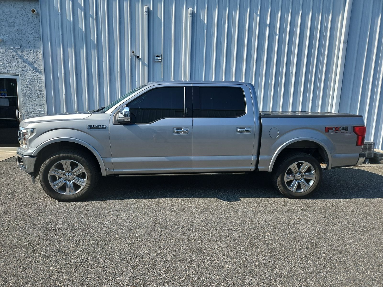 Silver Metallic 2020 Ford F-150 Pickup Truck Four-Wheel Drive Automatic