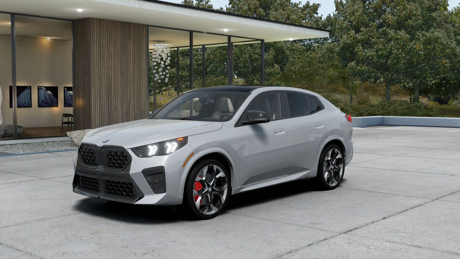 Gray (Brooklyn Grey Metallic) 2026 BMW X2 xDrive28i SUV / Crossover All-Wheel Drive 7-Speed Automatic