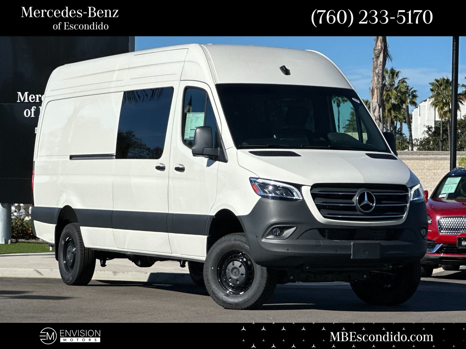 2025 Mercedes-Benz Sprinter 2500 170 High Roof Crew Van AWD