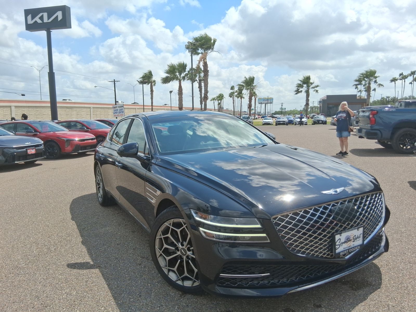 Pre-Owned 2021 Genesis G80 2.5T 4D Sedan in McAllen #KX84493