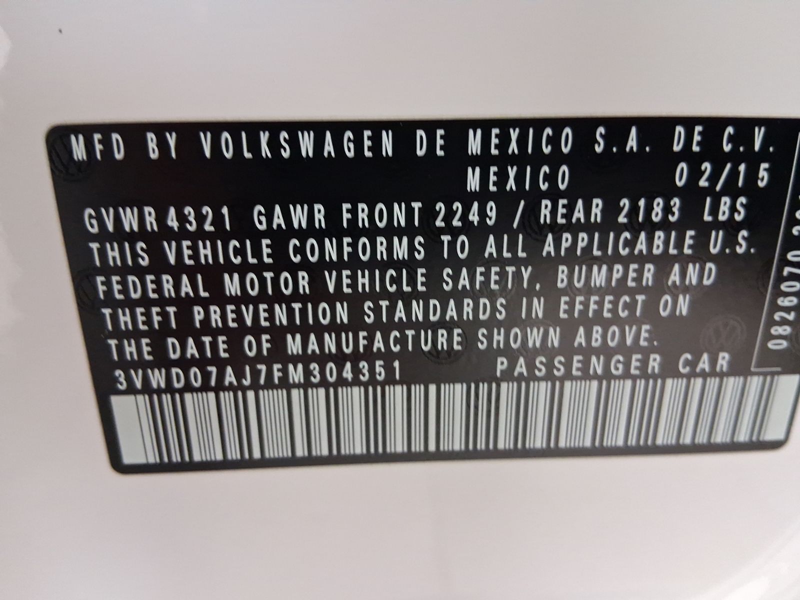 Used Car 2015 Volkswagen Jetta  1.8t Se For Sale Under $15,000 In Austin, Texas