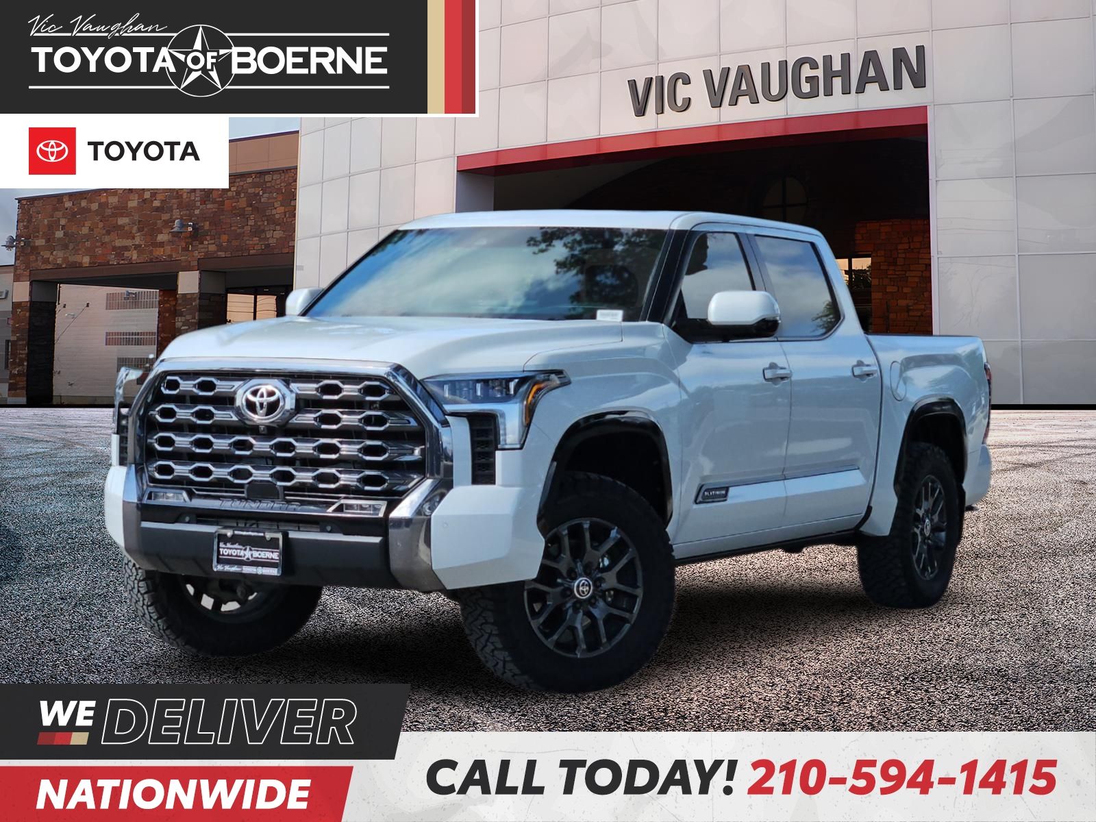 Pearl 2024 Toyota Tundra Pickup Truck Four-Wheel Drive Automatic