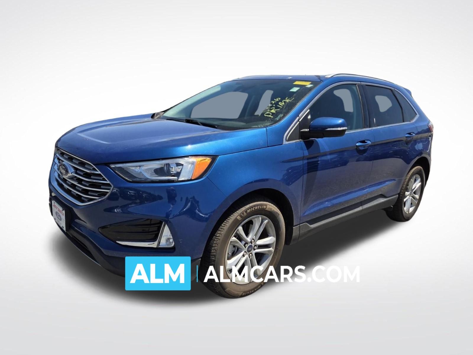 Blue Metallic 2020 Ford Edge SEL FWD SUV / Crossover Front-Wheel Drive 8-Speed Automatic