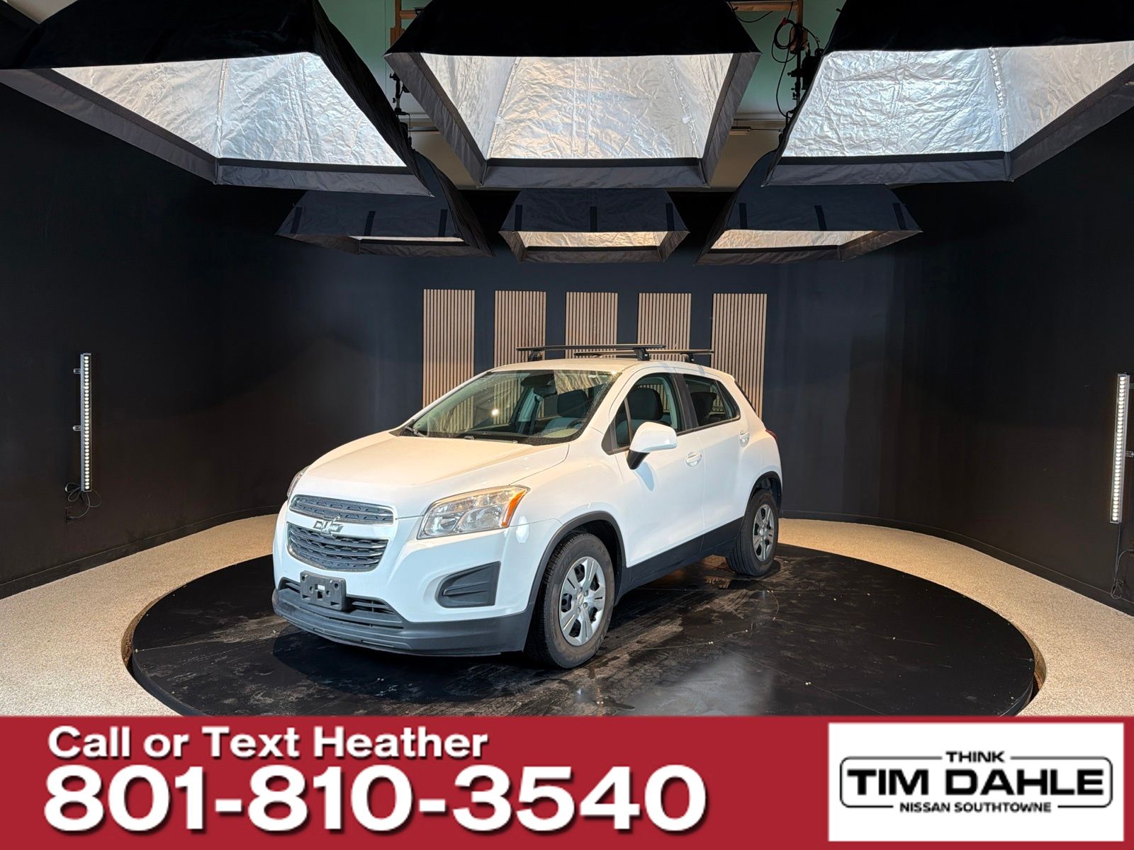 Summit White 2015 Chevrolet Trax SUV / Crossover Front-Wheel Drive 6-Speed Automatic