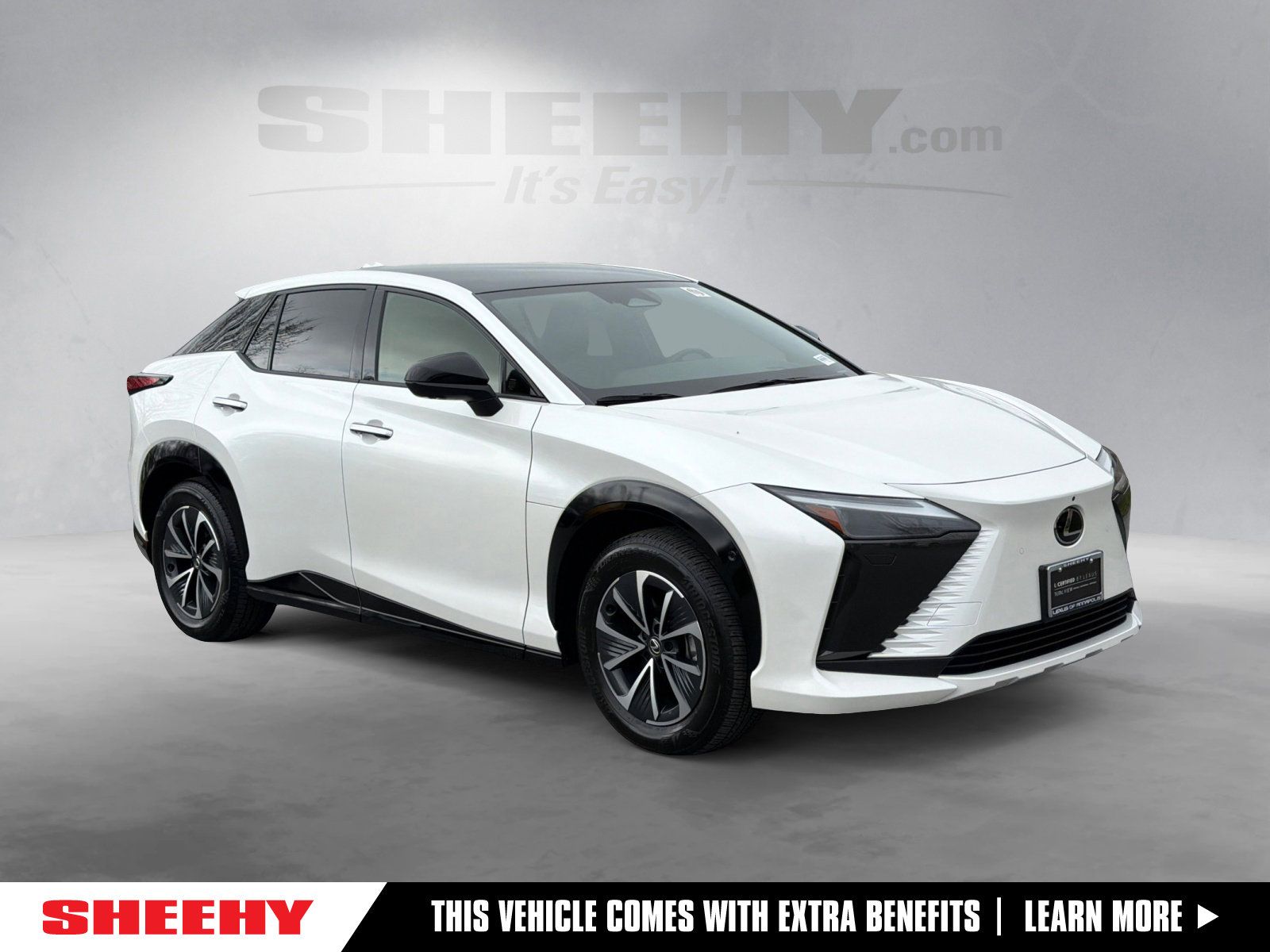Eminent White Pearl 2025 Lexus RZ 450e Premium AWD with 18 inch Wheels SUV / Crossover All-Wheel Drive Automatic