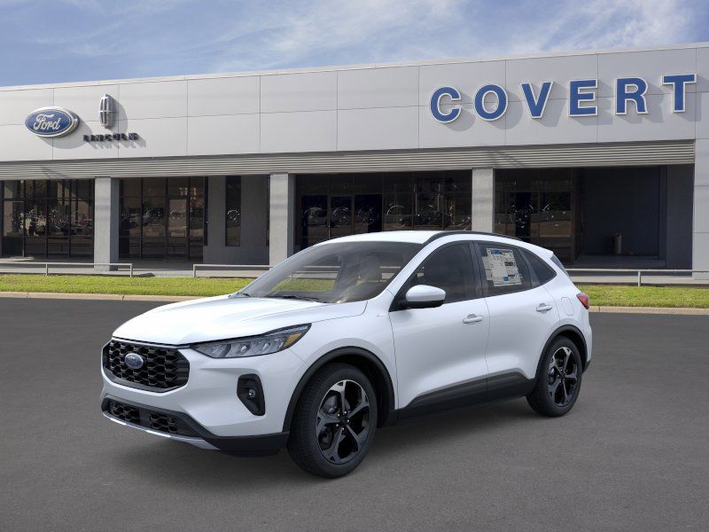 Silver Metallic 2026 Ford Escape Hybrid ST-Line Select AWD SUV / Crossover All-Wheel Drive Continuously Variable Transmission