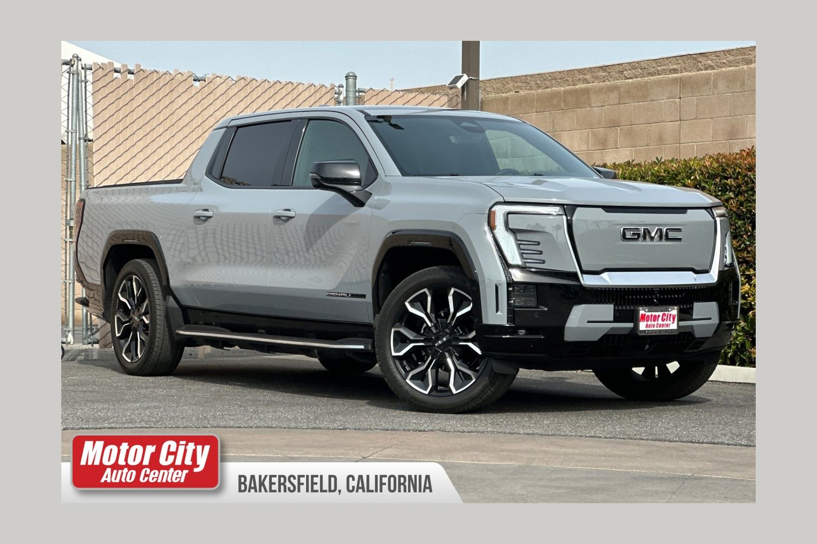 Thunderstorm Gray 2024 GMC Sierra EV Denali Edition 1 Crew Cab e4WD Pickup Truck All-Wheel Drive 1-Speed Automatic