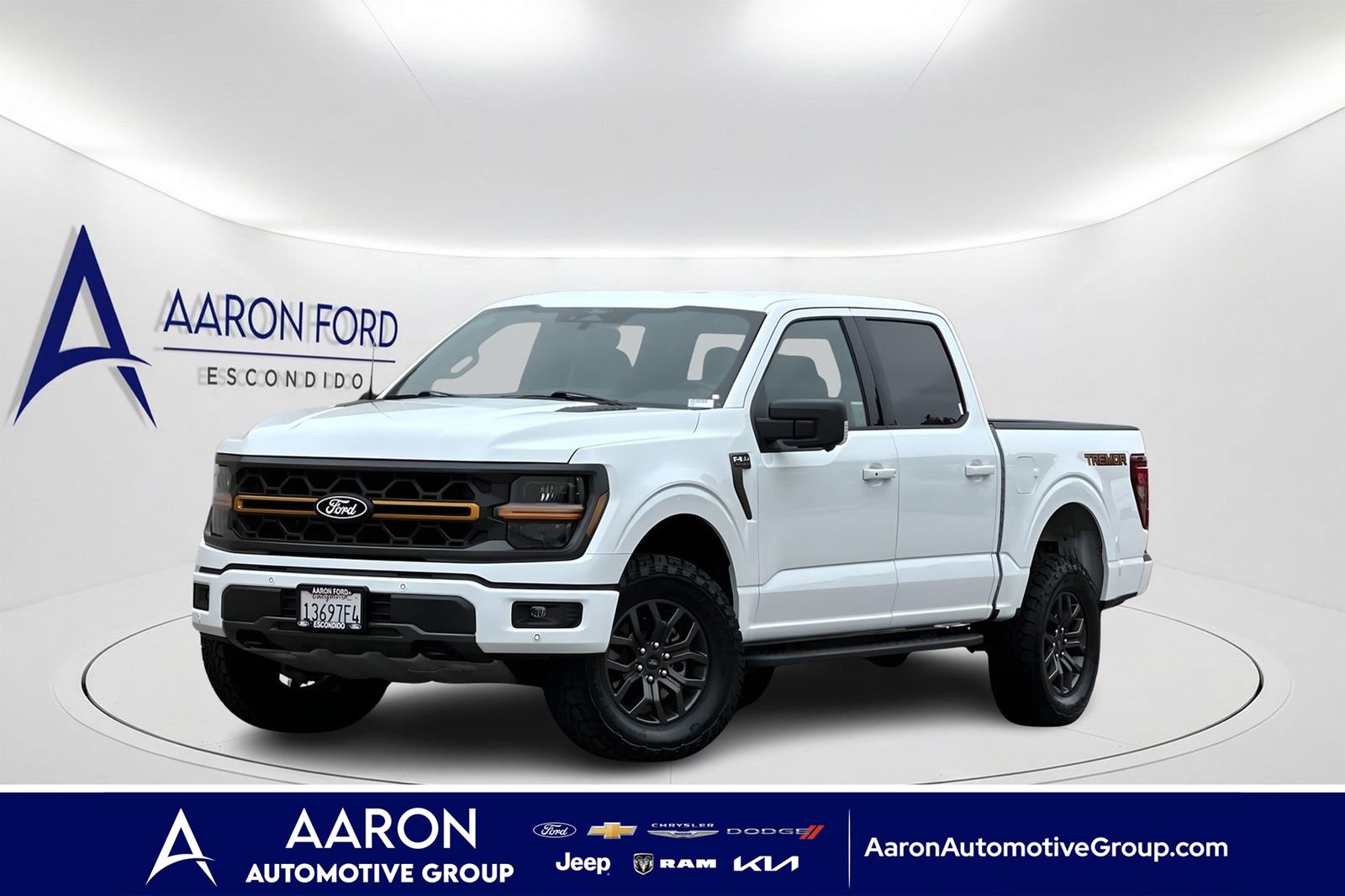 Oxford White 2025 Ford F-150 Pickup Truck Four-Wheel Drive Automatic