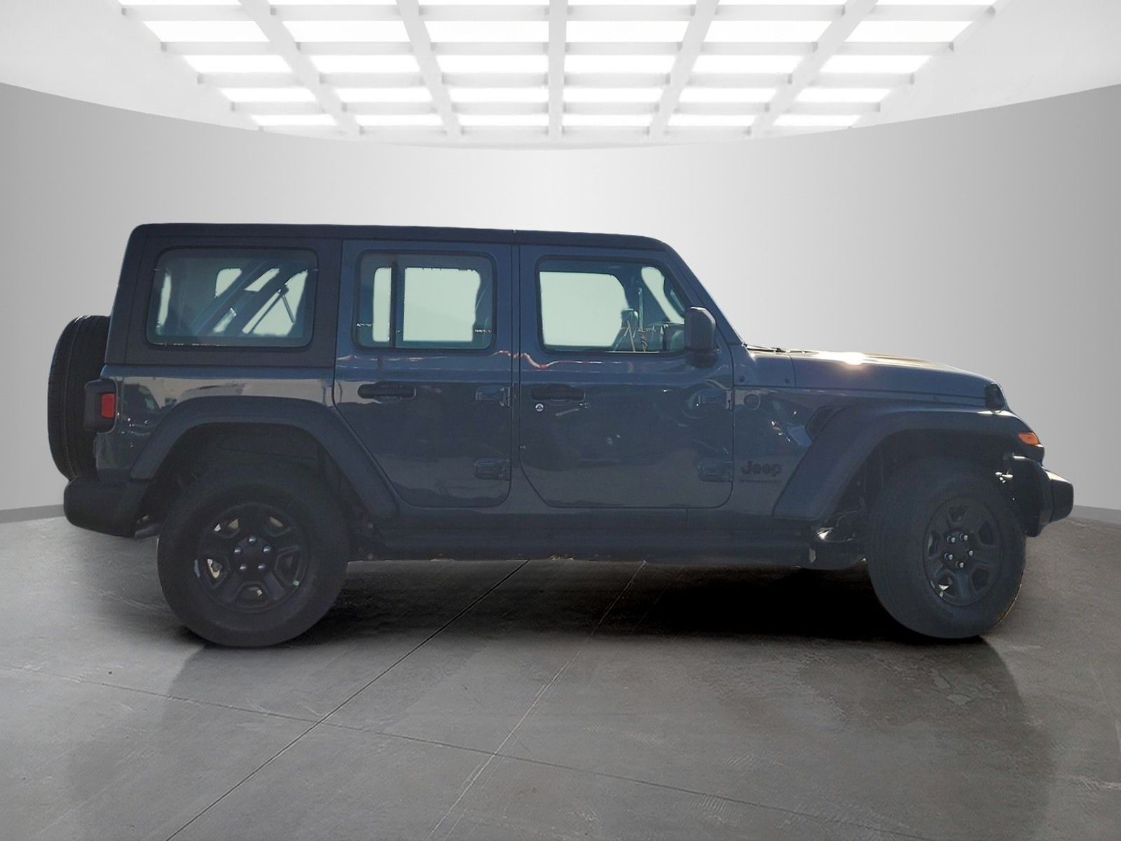 New 2026 Gray Jeep Sport image 3