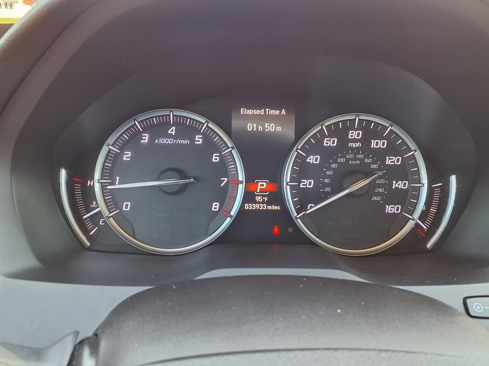 2020 Acura MDX Technology Red at Genesis of Spring