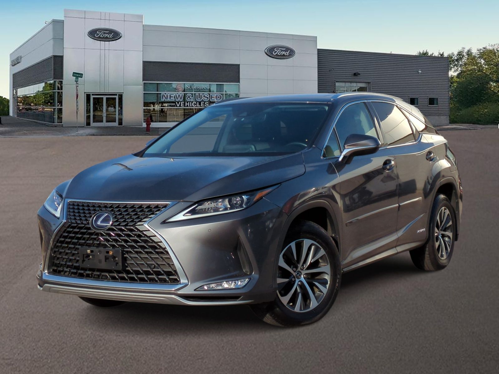 Nebula Gray Pearl 2022 Lexus RX Hybrid 450h AWD SUV / Crossover All-Wheel Drive Continuously Variable Transmission