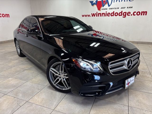Black 2017 Mercedes-Benz E-Class E 300 Sedan Rear-Wheel Drive 9-Speed Automatic