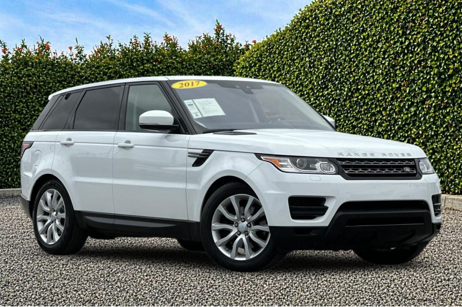Fuji White 2017 Land Rover Range Rover Sport SUV / Crossover All-Wheel Drive 8-Speed Automatic