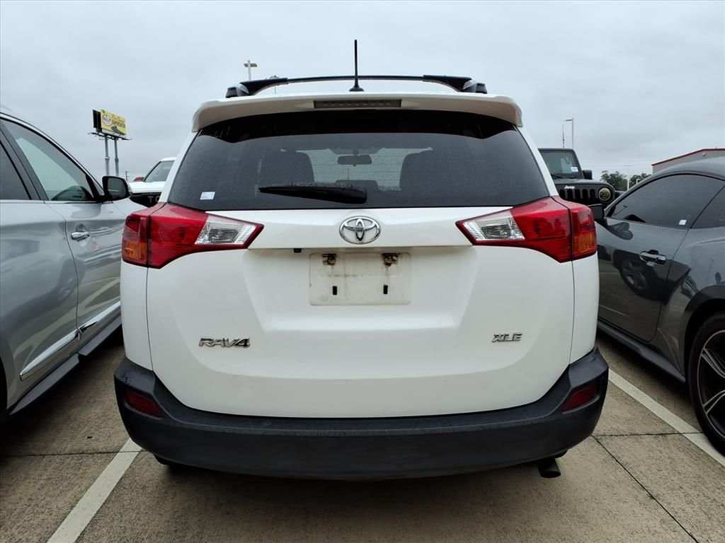 2015 Toyota RAV4 XLE White at Don McGill Toyota