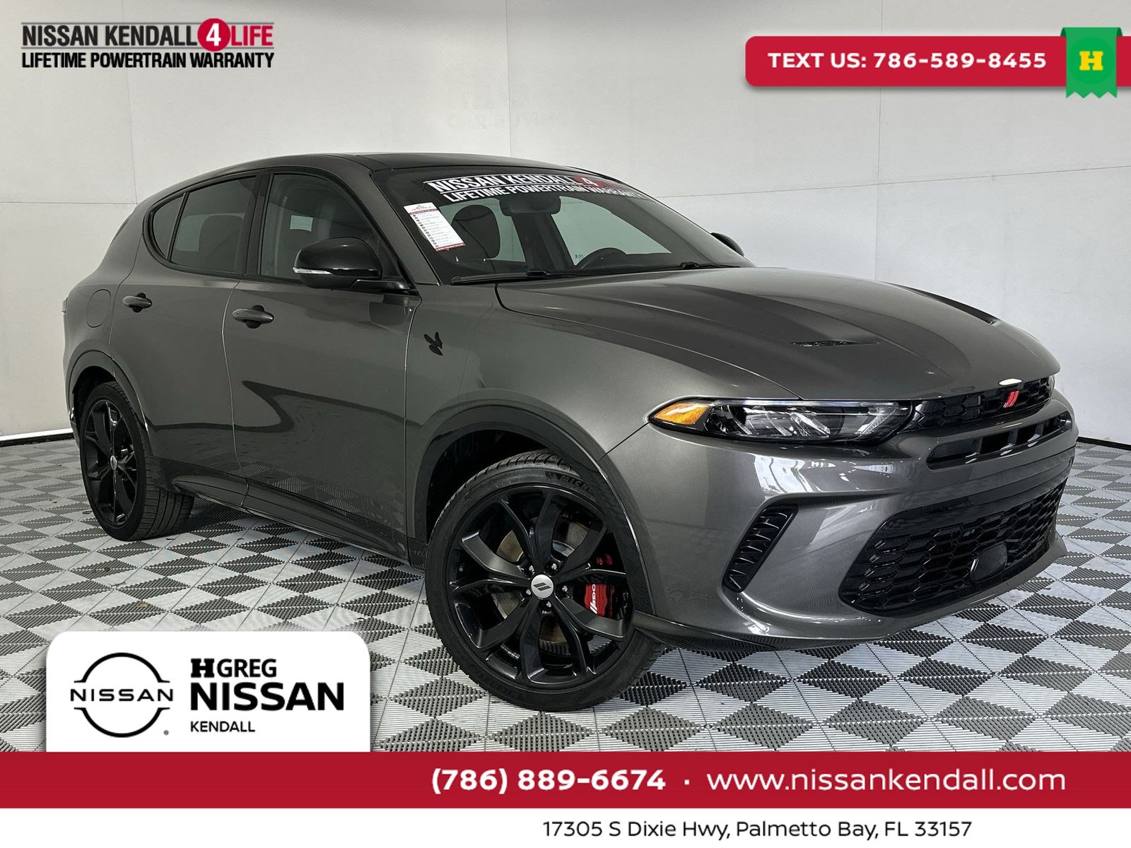 Gray Cray 2024 Dodge Hornet SUV / Crossover All-Wheel Drive 6-Speed Automatic