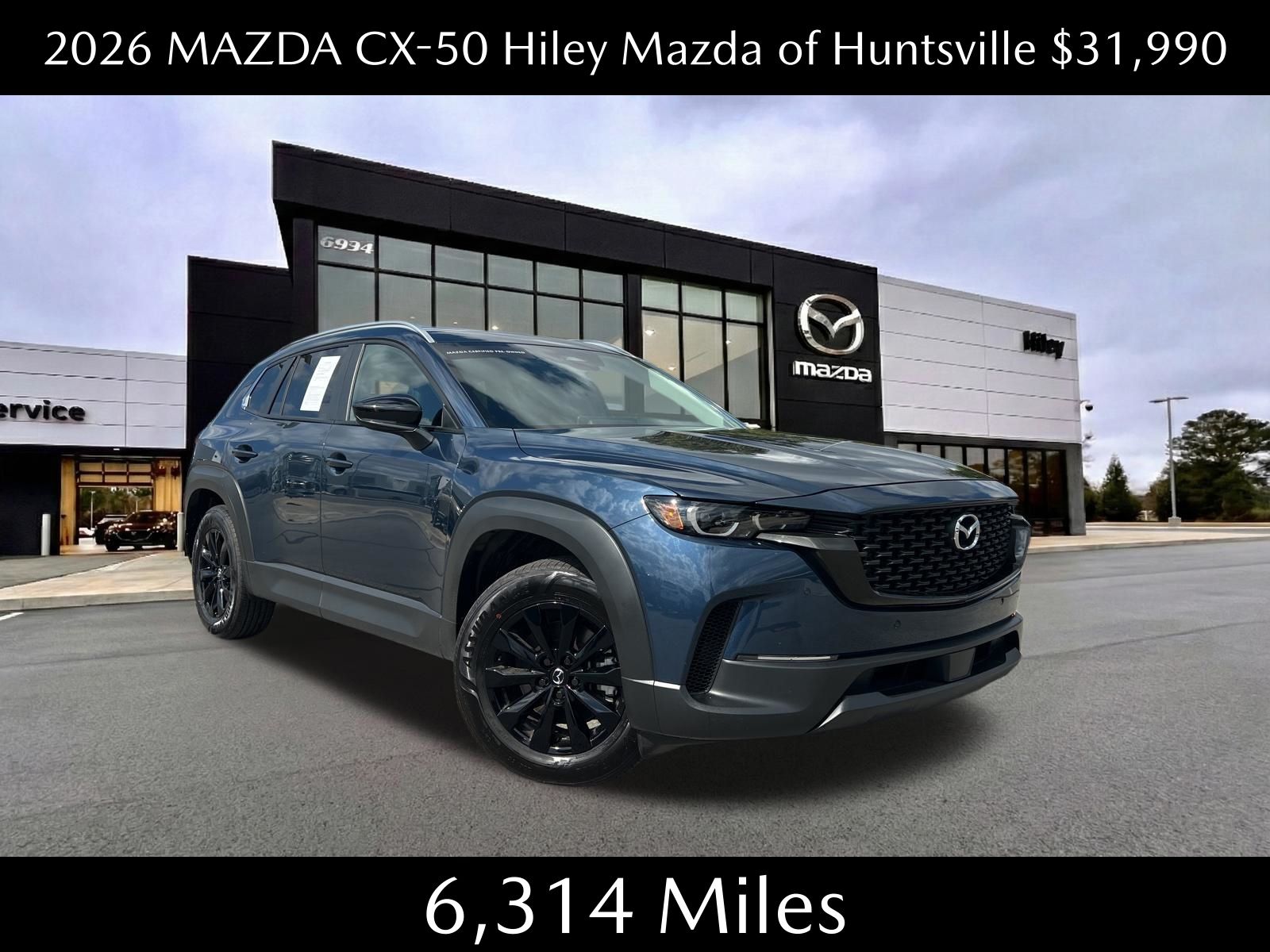 Ingot Blue Metallic 2026 Mazda CX-50 2.5 S Preferred AWD SUV / Crossover All-Wheel Drive 6-Speed Automatic