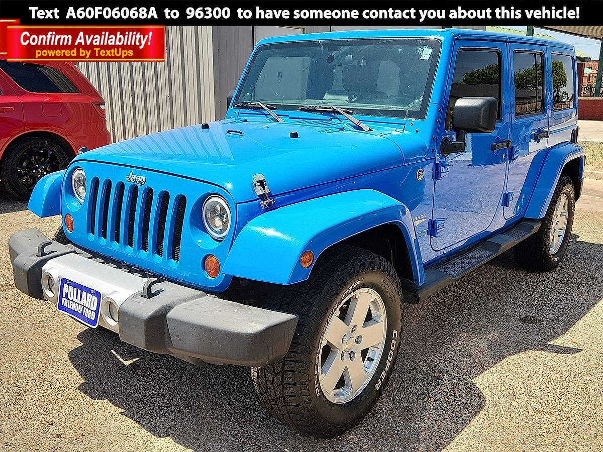 Cosmos Blue 2011 Jeep Wrangler SUV / Crossover Four-Wheel Drive 4-Speed Automatic