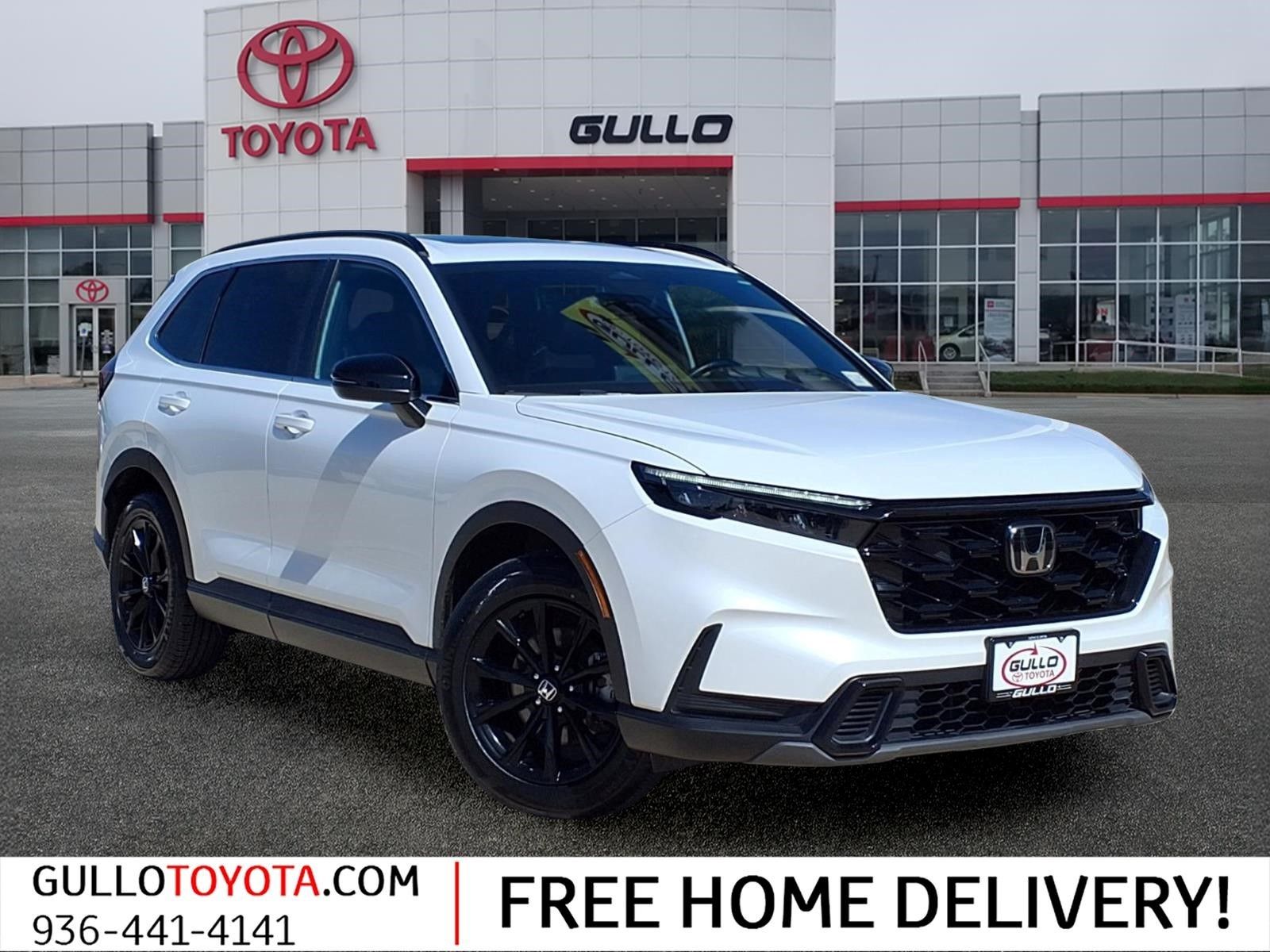 2024 Honda CR-V Hybrid Sport White at Bayway Cadillac Southwest